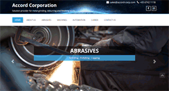 Desktop Screenshot of accord-corp.com